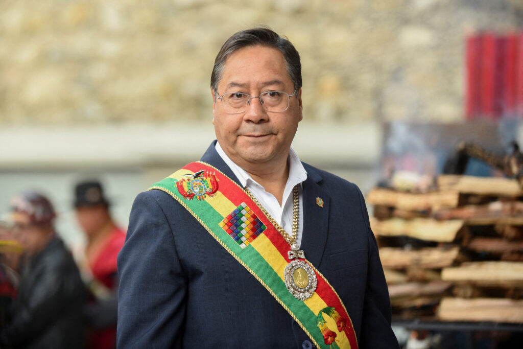 Bolivians celebrate Plurinational State Day, in La Paz